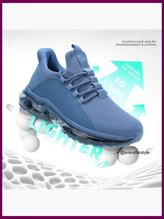 Air Cushion Running Shoes Breathable Non Slip Athletic Sneakers Soft Sole main image 5